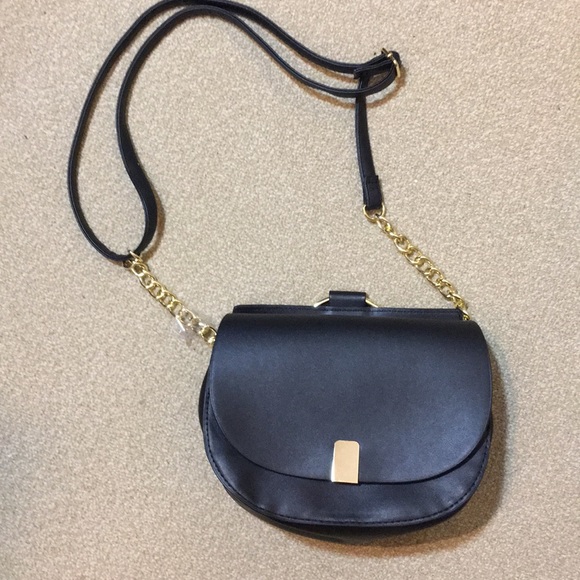 Primark Bags Primark Crossbody Bag Black Gold Tophandle Nwt Poshmark
